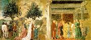 Piero della Francesca Adoration of the Holy Wood and the Meeting of Solomon and the Queen of Sheba Sweden oil painting artist